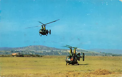 Postcard Camp Pendleton Air Strip Helicopters Marine Observation Squadron Six • $6.99