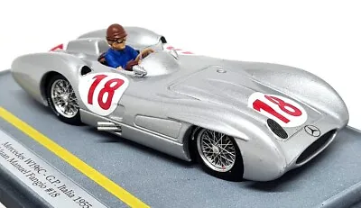 Brumm 1/43 - Mercedes W196C Italian GP 1955 JM Fangio Diecast F1 Car • £89.99
