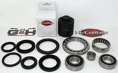 Rear Differential Axle Bearing Seal Kit + Pinion Tool 00-06 Yamaha 400 Big Bear • $134.95