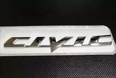 Civic Silver Emblem  Hondar Ek9 Fd2 Fd1 Fk8 Fk7 Fk2 Ep3 Eg6 Ek4 Ef Mugen • $163.08