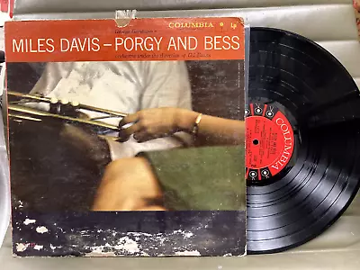 Miles Davis Porgy And Bess Jazz Mono Press LP On Columbia • $7