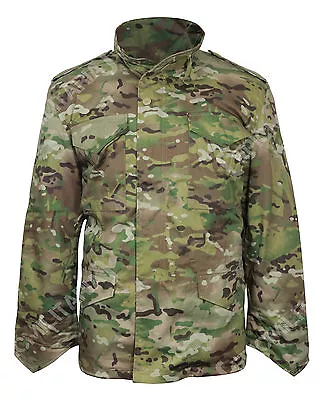 £73.95 • Buy Multitarn Camouflage M65 Field Jacket - US Army Military Parka With Winter Liner