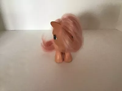 Hasbro My Little Pony G1 Cotton Candy Dark Pink White Mark Concave Vintage 1982 • $7.95