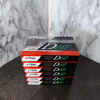 TDK D60 Cassette Tapes • $6.99