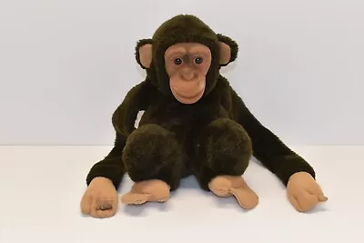 Vintage 1994 Hosung Full Body MONKEY PUPPET Plush 14  Long Arms/ Squeaker Broken • $15.99