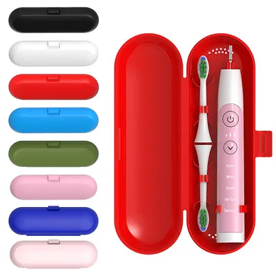 $10.75 • Buy Portable Electric Toothbrush Case Travel Cover Holder Storage Box For Oral-B RE