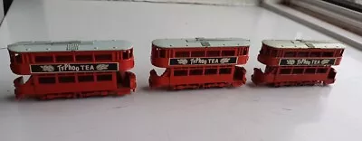 Vintage Typhoo Tea Tram X 3 Made In Hong Kong - Possibly N Gauge Scale • £20