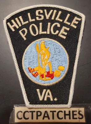 $10.49 • Buy Hillsville, Virginia Police Shoulder Patch Va