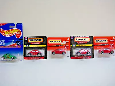 Hot Wheels / Matchbox Volkswagen Beetle VW's Lot Of 5 Pcs. • $2.99