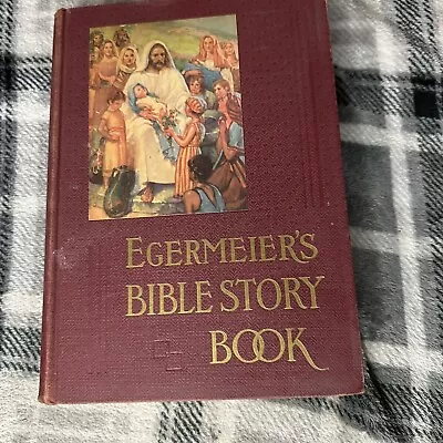 Vintage Egermeier’s Bible Story Book Elsie E. Egermeier Warner Press 1939 • $8.50