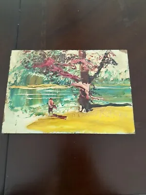 Morris Katz Oil Painting • $101