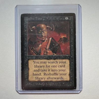 $700 • Buy Demonic Tutor Beta MTG Magic The Gathering