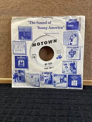 MARY WELLS: My Guy / Oh Little Boy MOTOWN 7  Single 45 RPM /M 1056/ 1964 • $14.95