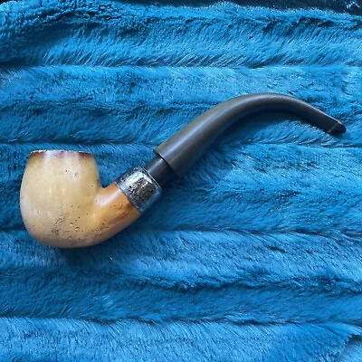 Vintage Estate Smoked Peterson Of Dublin Block Meerschaum Pipe • $70