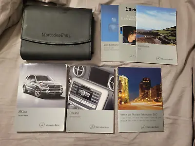2012 Mercedes Benz ML350 ML550 Owner Manual Set With Case + NAVIGATION OEM BOOKS • $79