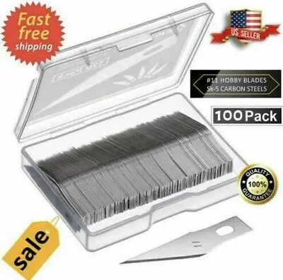 $12.99 • Buy 100PC For X-ACTO Knife Scoring Sharp Blades EXacto Set Pack Hobby Crafts Arts US