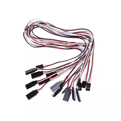 10pcs 50cm Length Male To Female Servo Extension Lead Wire Cable For RC.YB Sp • £5.42
