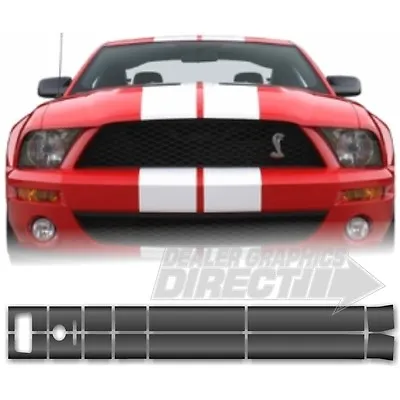 2005 - 2009 Ford Mustang Dual 10  Factory Style Racing Stripes Dgd • $209.95