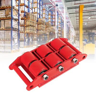 360° Rotation Heavy Duty Machine Machinery Mover Dolly Skate Roller Move 8-Ton • $55.10