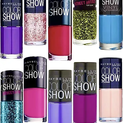 Maybelline Color Show Nail Polish Colorama Varnish NEW Assorted Shades • £3.19