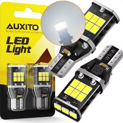 AUXITO LED Reverse Backup Light Bulbs T15 912 921 Extremely Bright White 6500K • $8.99