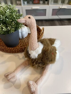 $9.74 • Buy Vintage 1998 Ty Beanie Buddies “Stretch” Ostrich Large Plush Stuffed Animal