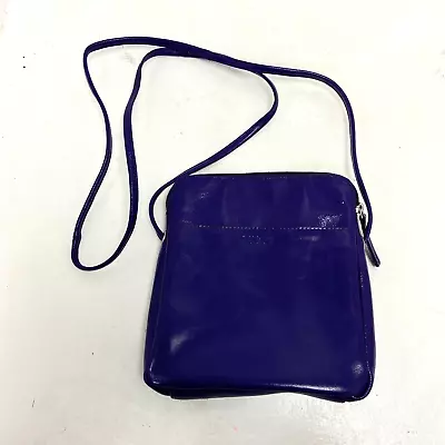 £6.99 • Buy Osprey Crossbody Bag Purple Leather 511044