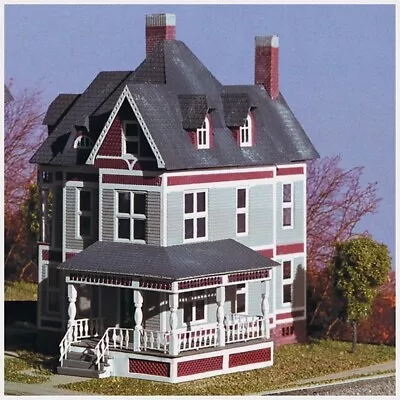 V202 BRASS KIT Z-scale Micro Structures   The Eastlake  House (not Built) • $69