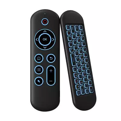 Bluetooth 5.0 Keyboard 2.4G Wireless A Ir Mouse Backlight FAS Contr Voice I8I5 • $16.92