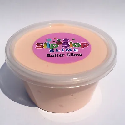 Fluffy Pastel Orange Butter Slime | Kids Fun Craft Australian Made Slimes 2.5oz • $9.95