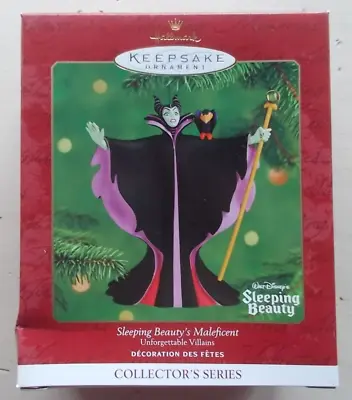 Vintage 2000 Hallmark Sleeping Beauty's Maleficent Disney Keepsake Ornament • $26.99