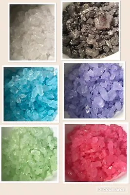 Beautiful Assorted Colour Edible Geodes Rock Candy Geode Cake Sugar Candy  • £4