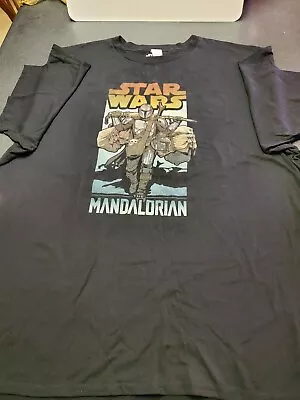 Star Wars The Mandalorian 4 Xl Big And Tall Mens Graphic Shirt • $15