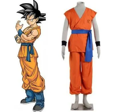 Dragon Ball Z Goku Super Saiyan God Super Saiyan Kakarotto Cosplay Costume • $46.92