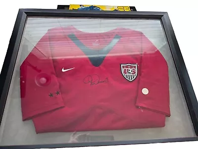 Mia Hamm Autographed USA Nike USWNT Soccer Framed Jersey - Schwartz Sports • $475