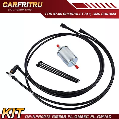 GM56B Fuel Line Replacement Kit For 1997-2003 Chevy S10 GMC Sonoma 2.2L 4.3L • $65.95