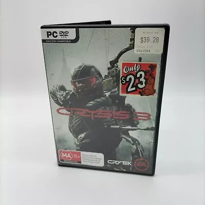 Crysis 3 PC Game - VGC Unsure Of CD-Key Validity - FREE POST ⭐ • $10.90