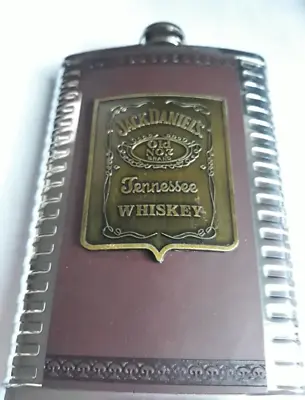 STAINLESS STEEL HIP FLASK JACK DANIELS 9 Oz • $16