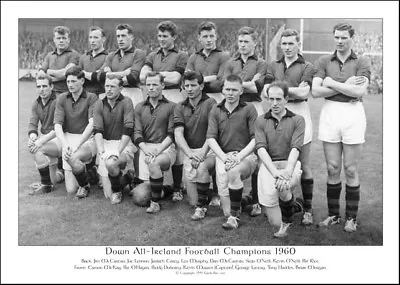 £34.50 • Buy Down All-Ireland Senior Football Champions 1960: GAA Print