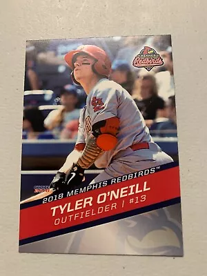 Tyler O'neal 2018 Memphis Redbirds  Team Card • $8.46