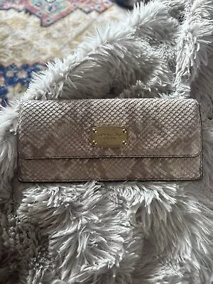 Michael Kors Snakeskin Leather Purse Beautiful  • £15