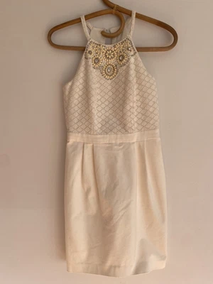 $10 • Buy Forever New Dress With Beaded Neckline Size 6