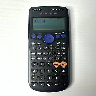 Casio Fx-82AU Plus II Scientific Calculator W/Cover • $32.50