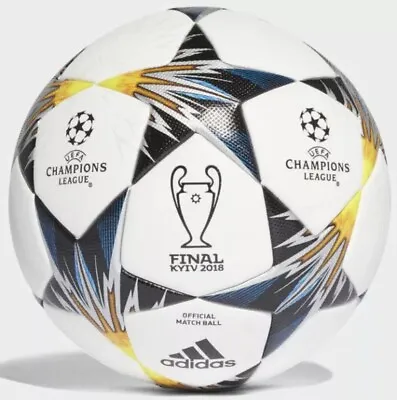 Adidas UEFA Champions League Finale Kiev Soccer Official Match Ball 2018 No Box • $88