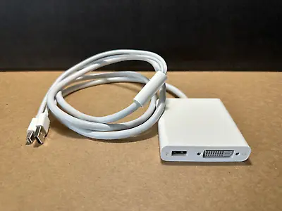 Apple MB571Z/A A1306 Mini DisplayPort To Dual-Link DVI Adapter - Great Used • $32.79