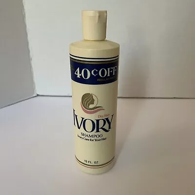 Ivory Dry Hair Vtg Shampoo 15fl Oz 1982 P&G NOS  • $30