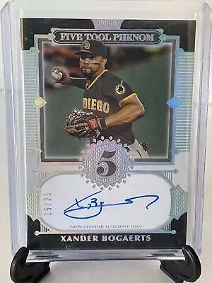 2023 Topps Five Star Five Tool Phenom FTP-XB Xander Bogaerts Auto /25 Padres • $54.99