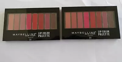 Maybelline Lip Color Palette 01 New Pack Of 2 • $10