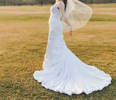 Maggie Sottero Adorae Rose Wedding Dress White • $150