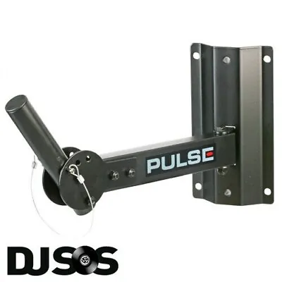 Pulse BRK-35TT 35mm PA Speaker Wall Mount Bracket With Tilt & Turn 50kg Install • £21.39